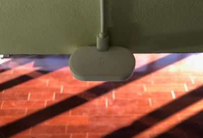 Top of Hiome Door on a door